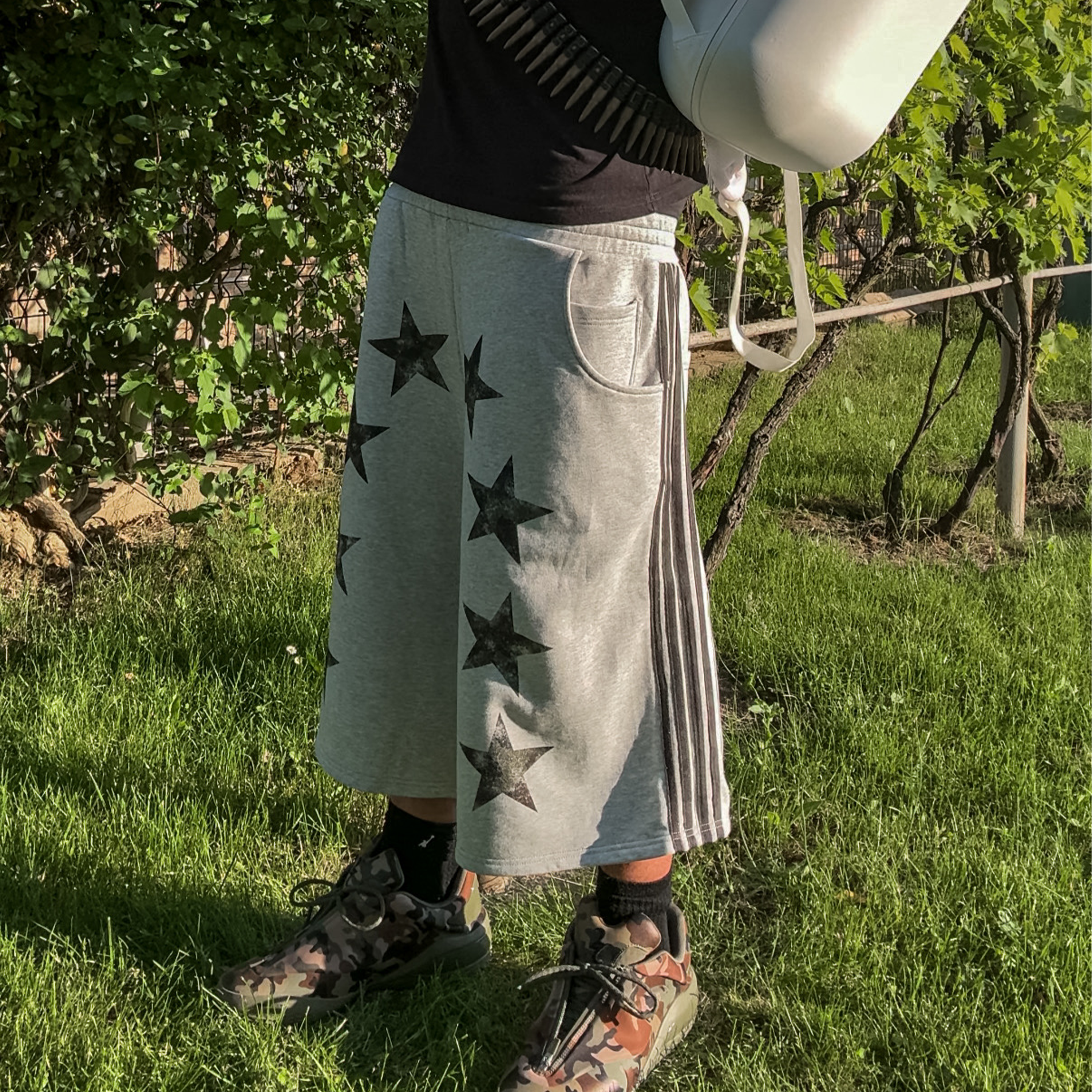 Paramount Camo Lounge Sweatshorts